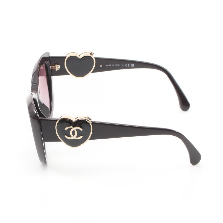 【極美品】CHANEL シャネル　ハート　ココマーク　ウェリントン　サングラス CHANEL（シャネル） ココマーク ハート ブランドオフ その他