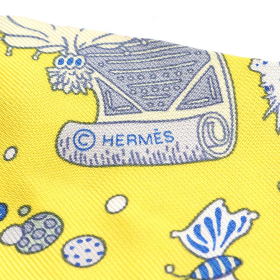 HERMES エルメス ツイリー LA FOLLE PARADE ブランドオフ シルク  