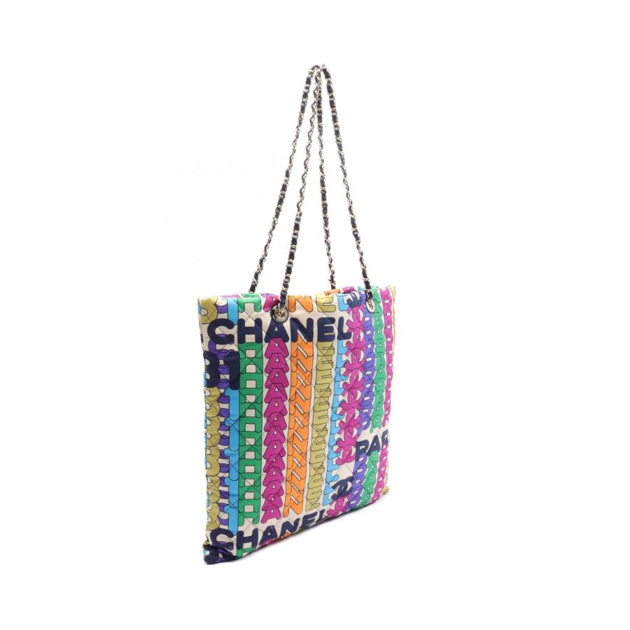 CHANEL（シャネル） ロゴプリント キルティング ブランドオフ レザー
