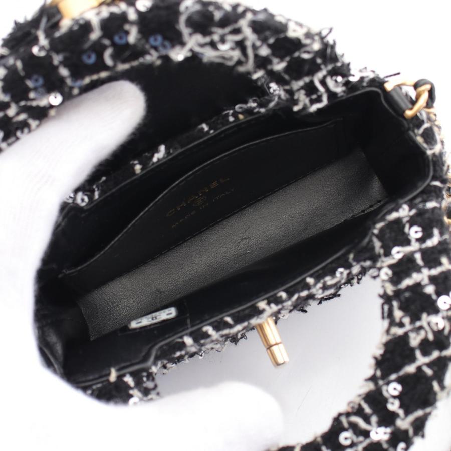 CHANEL シャネル チェーンクラッチ ブランドオフ ファブリック CHANEL シャネル チェーンクラッチ ブランドオフ ファブリック