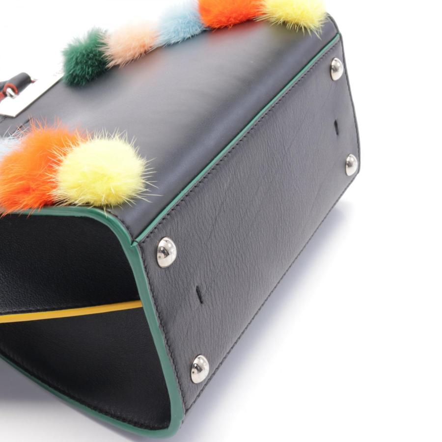 FENDI（フェンディ） ミニ トロワジュール マルチカラーファーポンポン 