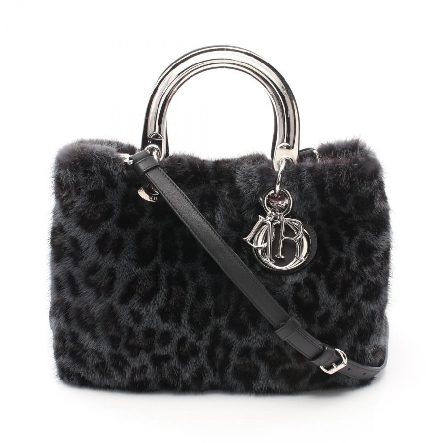 ディオール レディディオール ラージ ブランドオフ Dior レザー