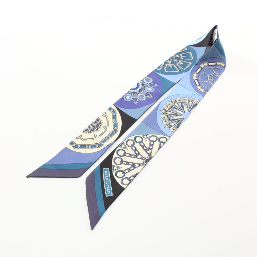 2本でこの価格！タグ付き新品未使用 ツイリー エルメス カレイドスコープ エルメス ツイリー カレイドスコープエフェクト スカーフ シルク