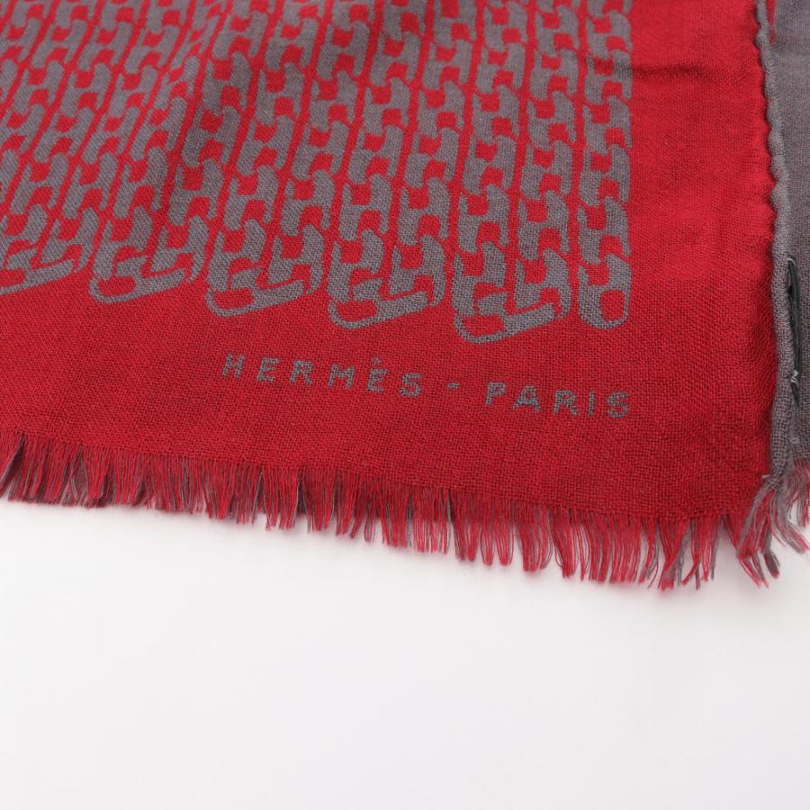 HERMES エルメス Hロゴ シルク マフラー ストール HERMES（エルメス） Hロゴ ブランドオフ シルク ストール カシミア