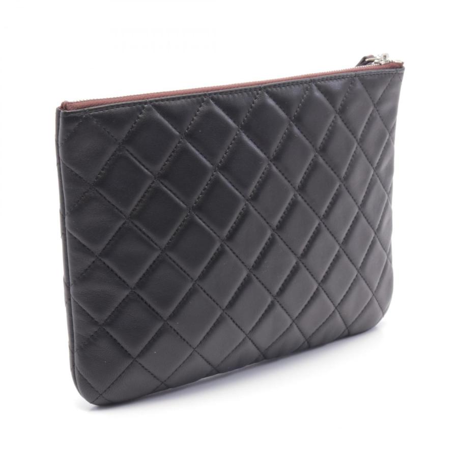 シャネル マトラッセ ラムスキン セカンド クラッチ ハンド バッグ レザー. CHANEL（シャネル） マトラッセ ブランドオフ レザー セカンドバッグ