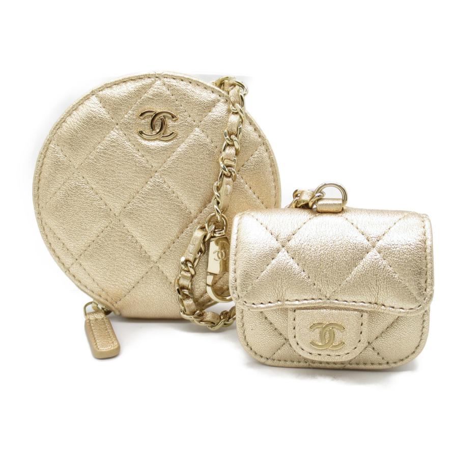 CHANEL シャネル マトラッセ コインケース&AirPodsケース CHANEL シャネル マトラッセ コインケース&AirPodsケース