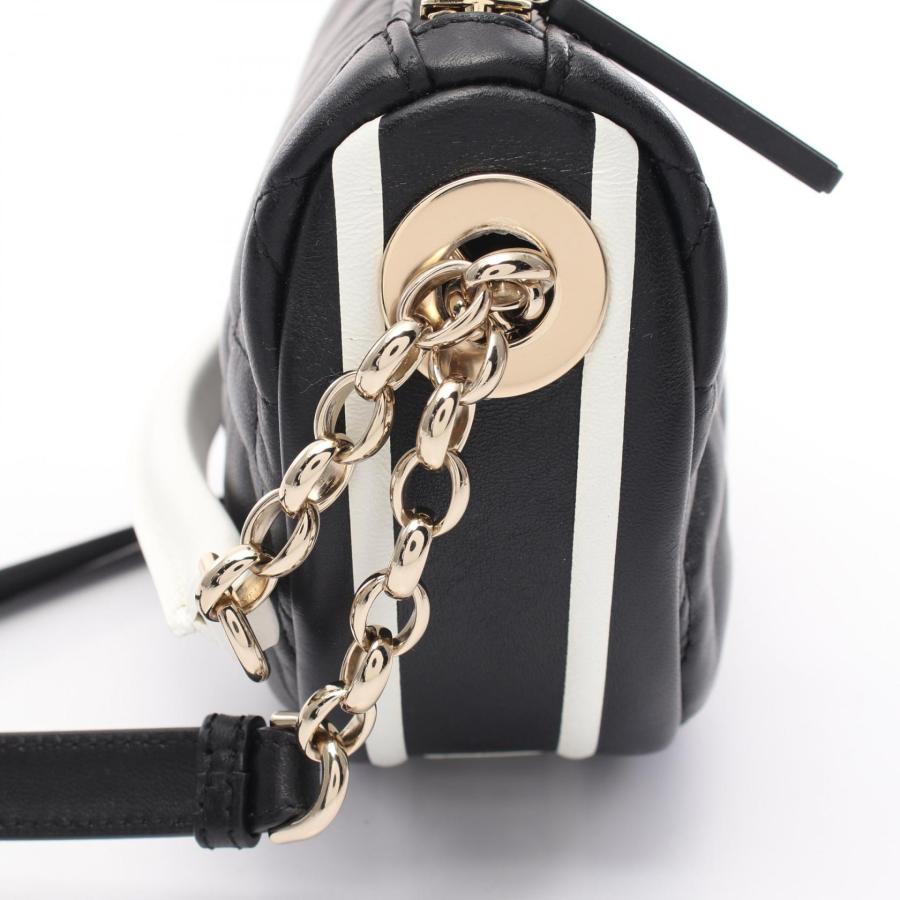 【中古】クリスチャン  ディオール  Christian  Dior  ラムスキン  カナージュ  ヴァイブ  ホーボー  ショルダーバッグ  ブラック/ホワイト/MA2602008 ディオール VIBE ヴァイブ スモール ホーボー カナージュ ブランドオフ