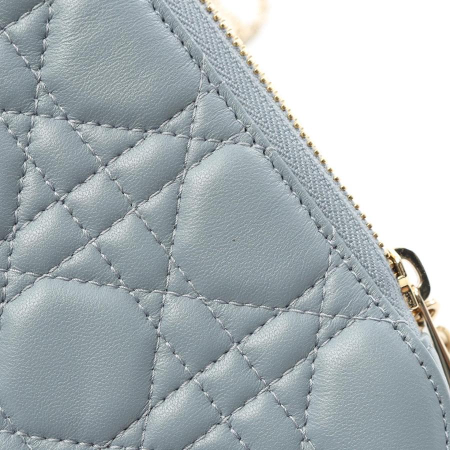 ディオール LADY DIOR レディディオール フォンホルダー カナージュ 