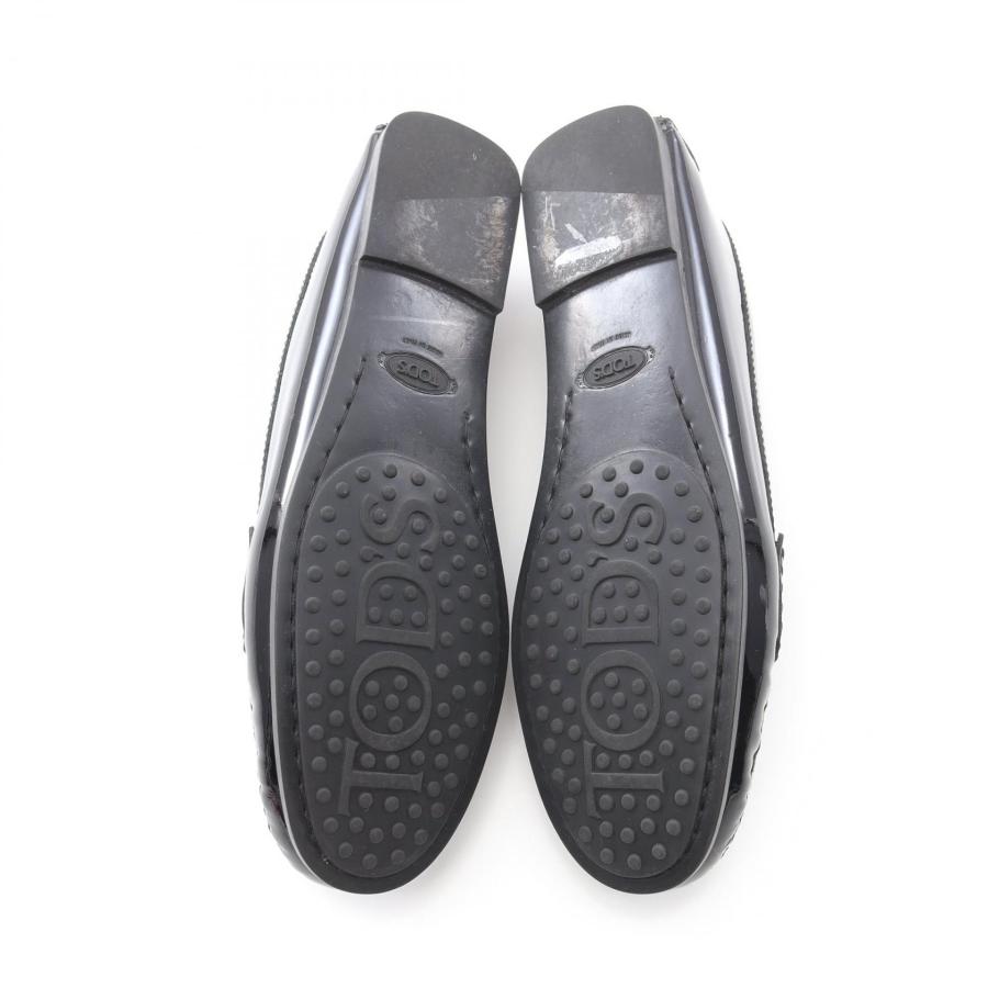 トッズ ブランドオフ TOD'S パテントレザー ローファー エナメル 中古