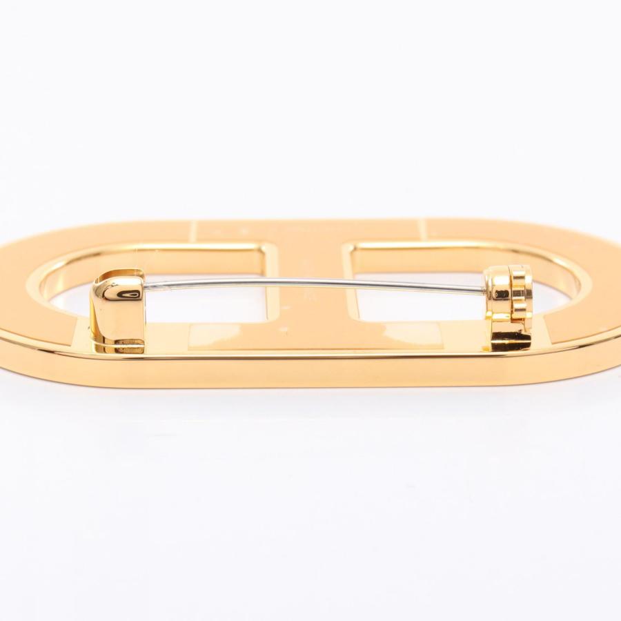 HERMES シェーヌダンクル ブローチ ゴールド 新品未使用 エルメス 正規品 HERMES（エルメス） シェーヌダンクル ブランドオフ HERMES GP