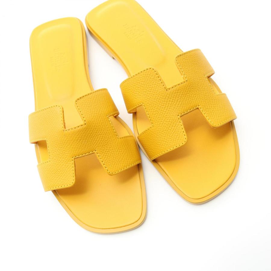 エルメス HERMES サンダル オラン カーフ（牛革） サンダル レディース