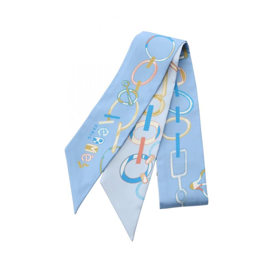 HERMES（エルメス） ツイリー DO RE BOUCLES ブランドオフ シルク