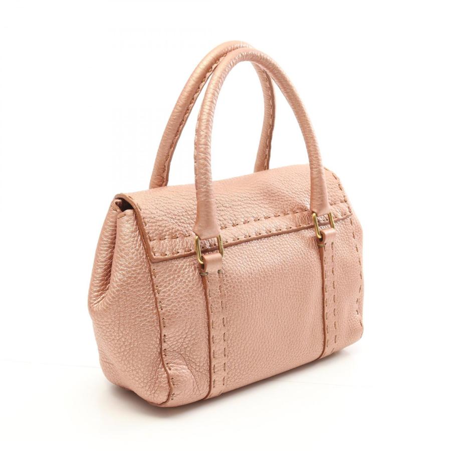 極美品 FENDI セレリア ミニリンダ レザーハンドバッグ FENDI（フェンディ） セレリア ミニリンダ ブランドオフ レザー