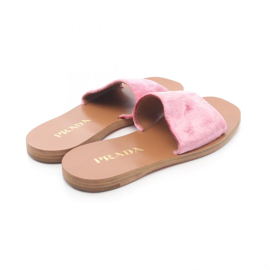 PRADA（プラダ） ブランドオフ ファブリック サンダル 中古 レディース