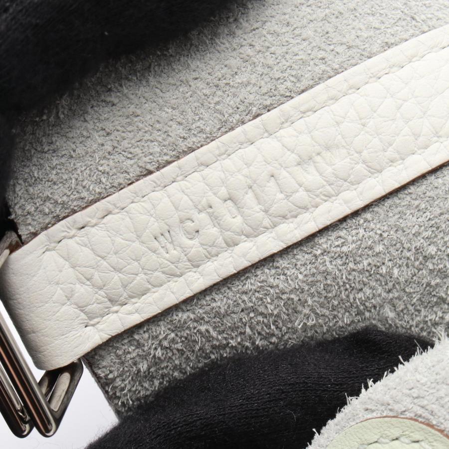 エルメス ピコタンロック エクラPM ニューホワイト ヴェールフィズ ブランドオフ HERMES レザー ハンドバッグ トリヨンクレマンス 中古 レの画像