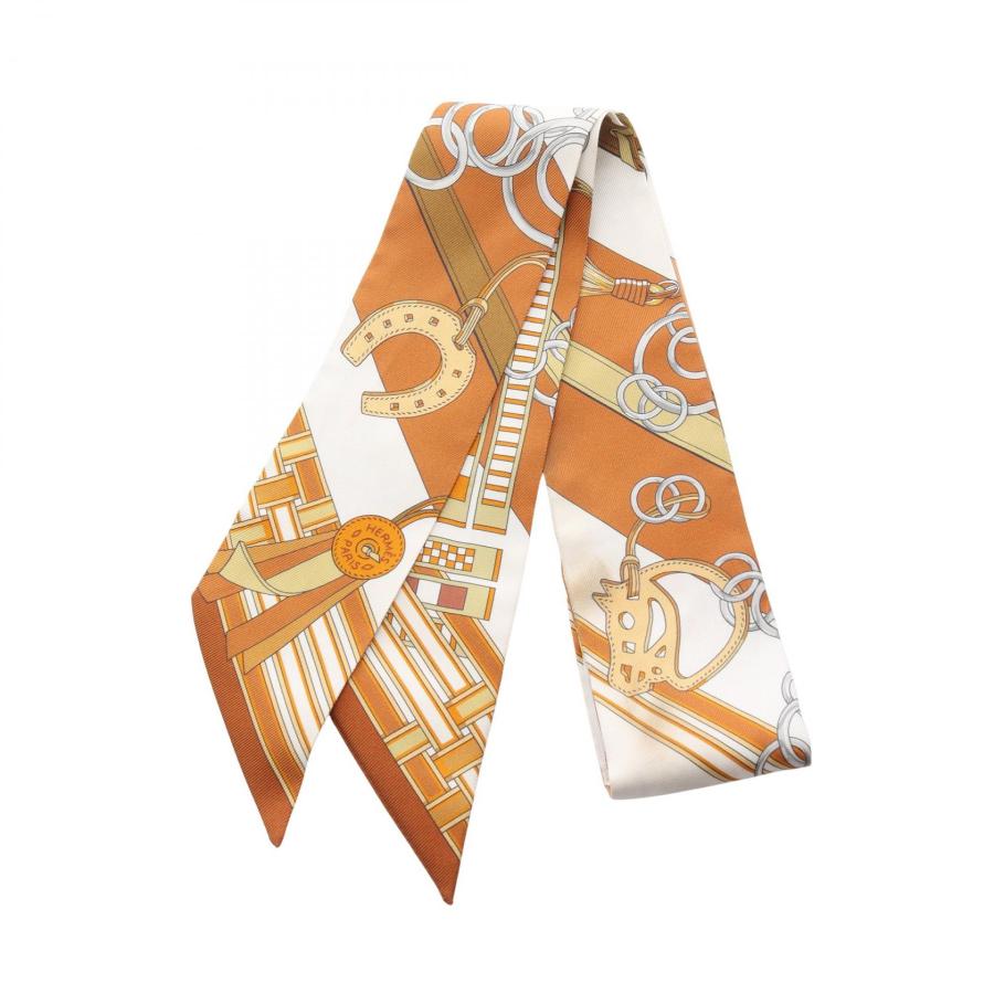 美品！HERMES エルメス　ツイリー HERMES（エルメス） ツイリー BRIDES ET GRIS-GRIS ブランドオフ