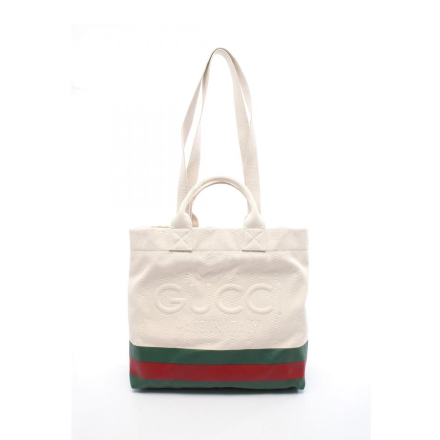 GUCCI（グッチ） シェリーライン ブランドオフ キャンバス トート