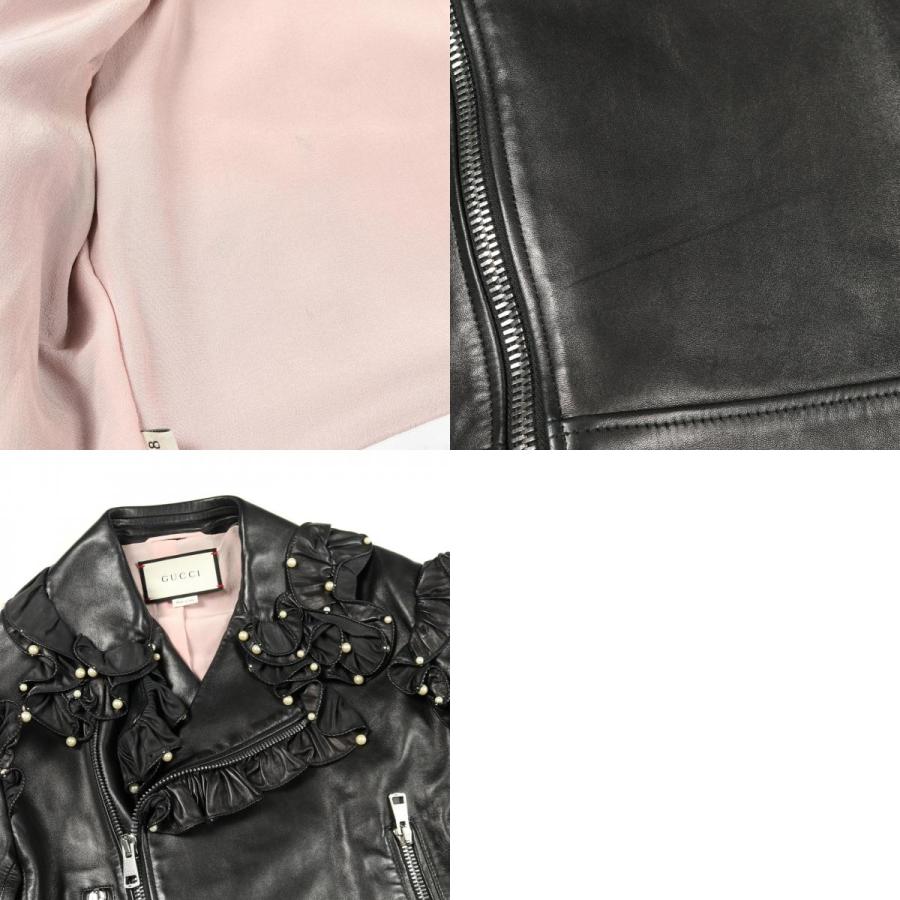 GUCCI（グッチ） パール フリル ブランドオフ その他 ライダース 