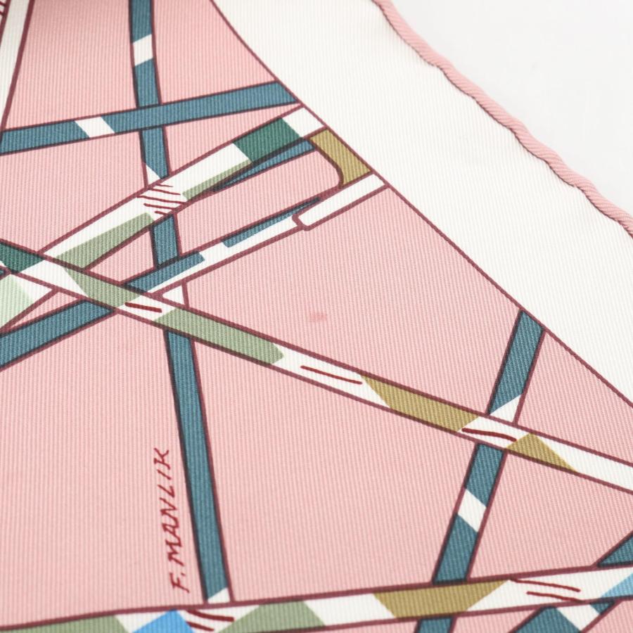 HERMES（エルメス） カレ90 BALADE ECOSSAISE ブランドオフ シルク