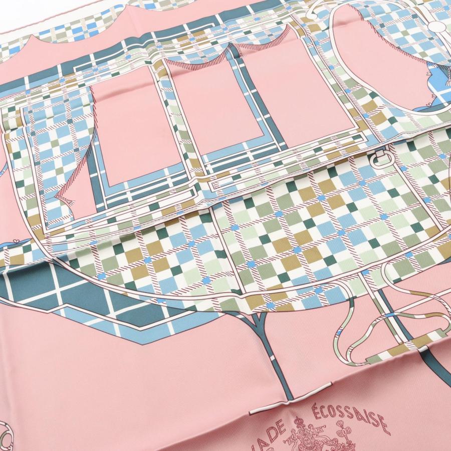 HERMES（エルメス） カレ90 BALADE ECOSSAISE ブランドオフ シルク