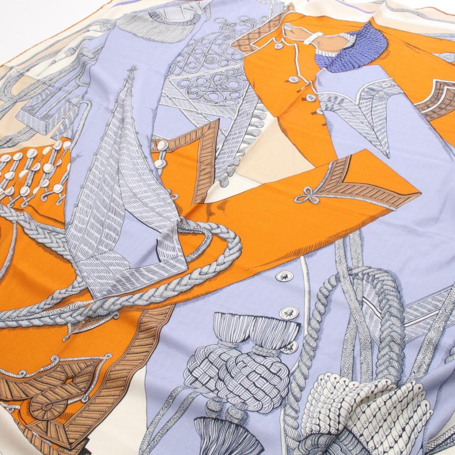 HERMES（エルメス） カレジェアン カレ140 ZOUAVES ET DRAGONS