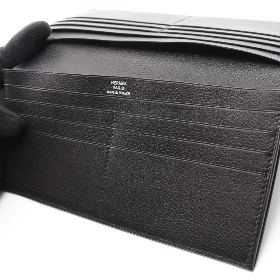 HERMES（エルメス） MC2 メンデル ブランドオフ レザー 二つ折り長財布