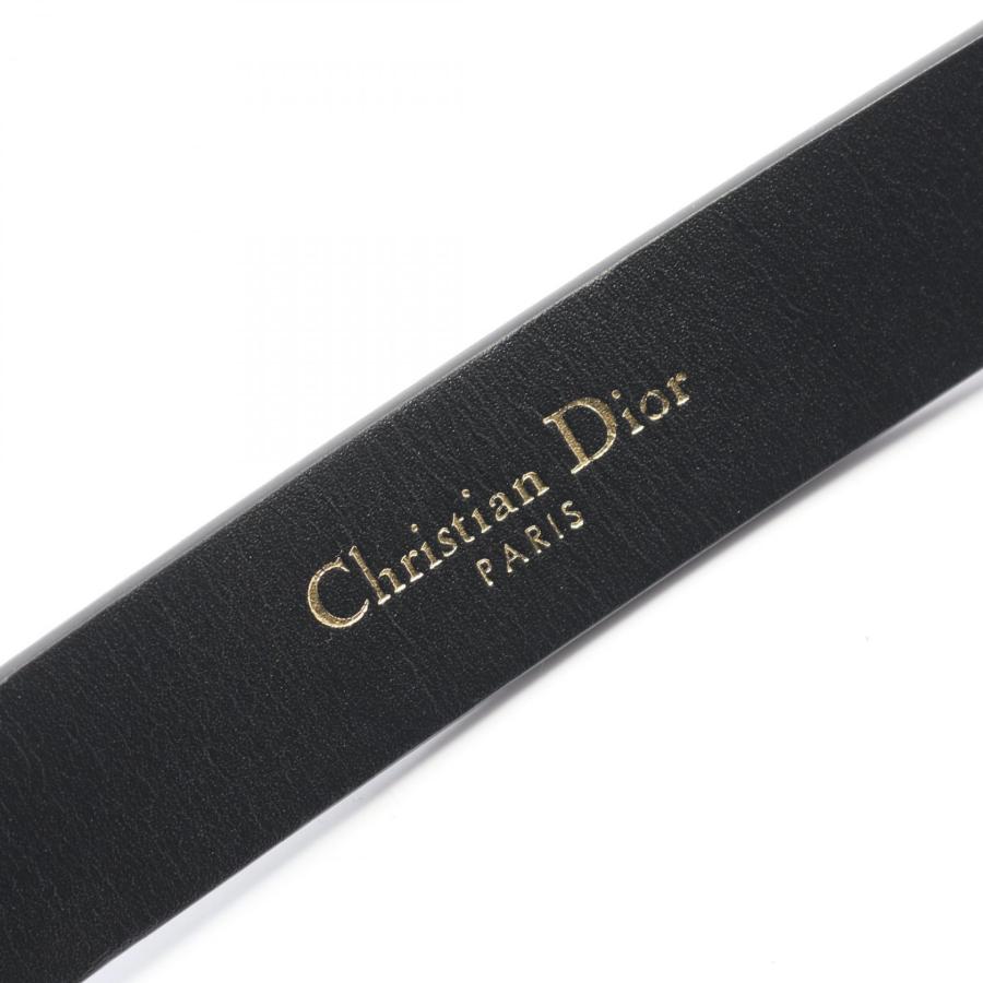 ディオール SADDLE サドル ブランドオフ Dior レザー ベルト 中古 レディース_3