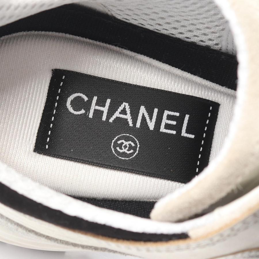 CHANEL（シャネル） ココマーク ブランドオフ レザー スニーカー