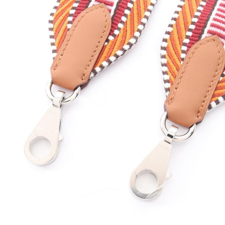 エルメス HERMES バンドリエール サングル カヴァル ショルダーストラップ アクセサリー キャンバス レザー ヴォースイフト ヴォースイフト レディース イエロー系 / ブラウン系 【中古】 HERMES（エルメス） バンドリエール サングル カヴァル ブランドオフ