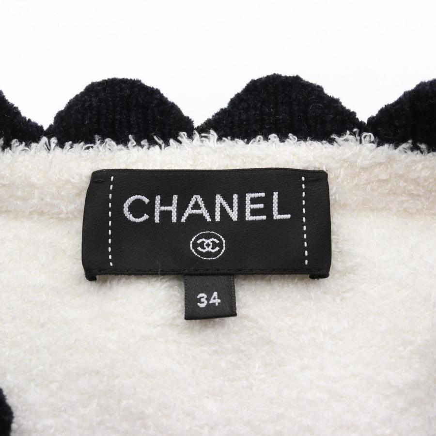CHANEL シャネル  【美品/国内正規/24SS】P77141K11152 ココマークボタン カーディガン/ 36 CHANEL（シャネル） ココマークボタン ブランドオフ シルク