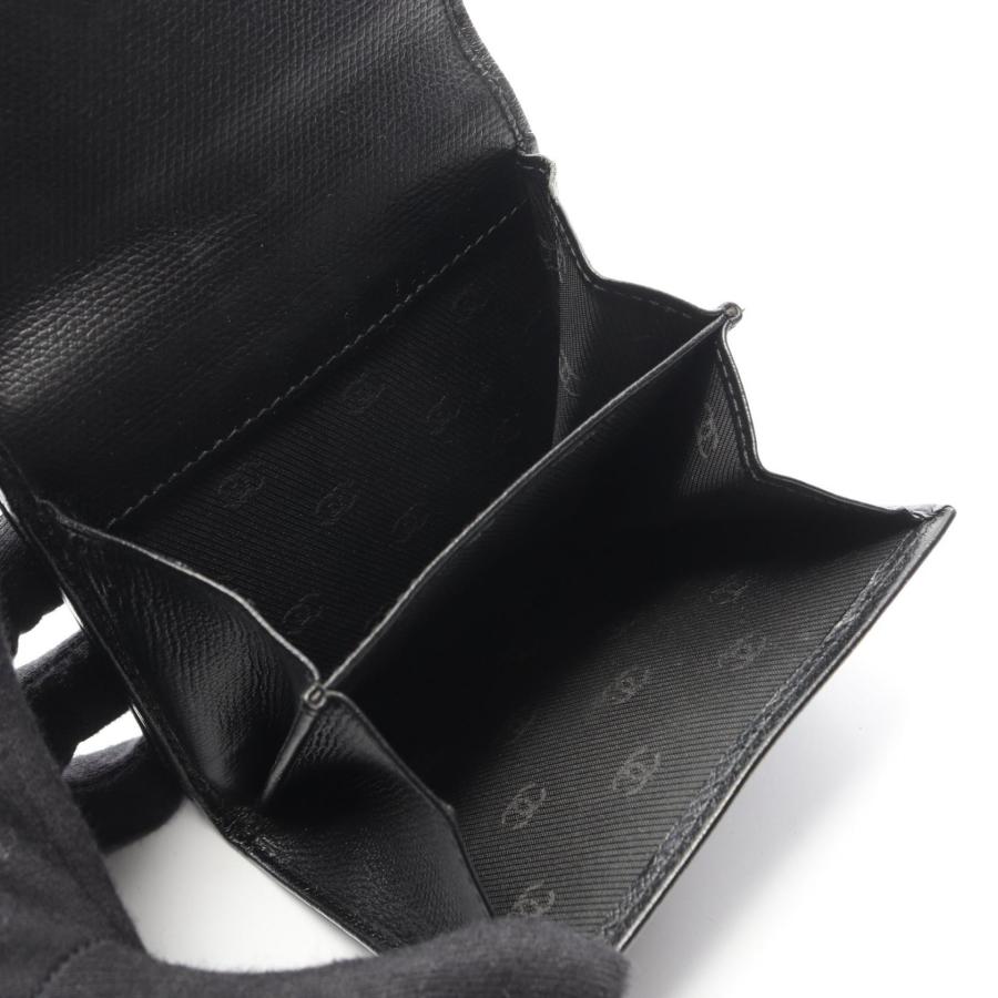 CHANEL（シャネル） ココボタン ブランドオフ レザー 三つ折り財布