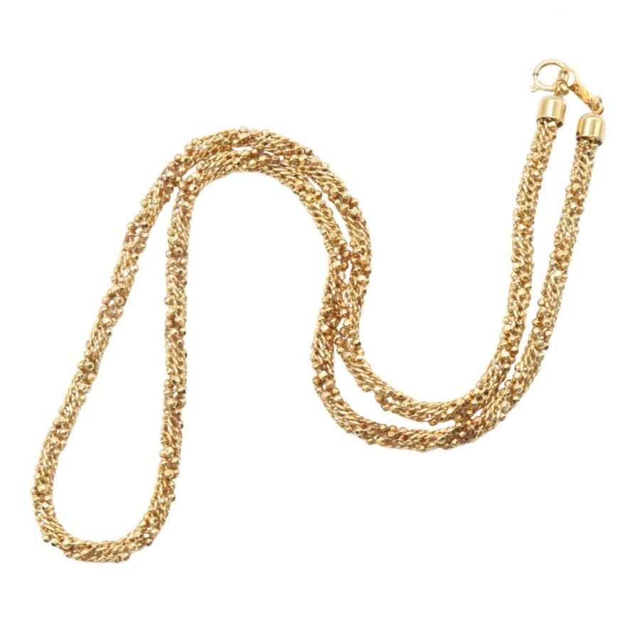 ジュエリー ネックレス ブランドオフ JEWELRY K18（イエローゴールド） ネックレス K18 中古 レディース_1