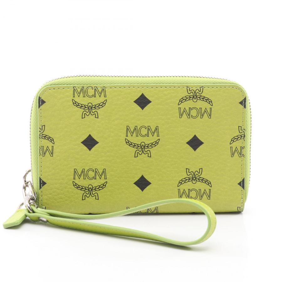 MCM（エムシーエム） ヴィセトス ブランドオフ レザー ラウンド財布