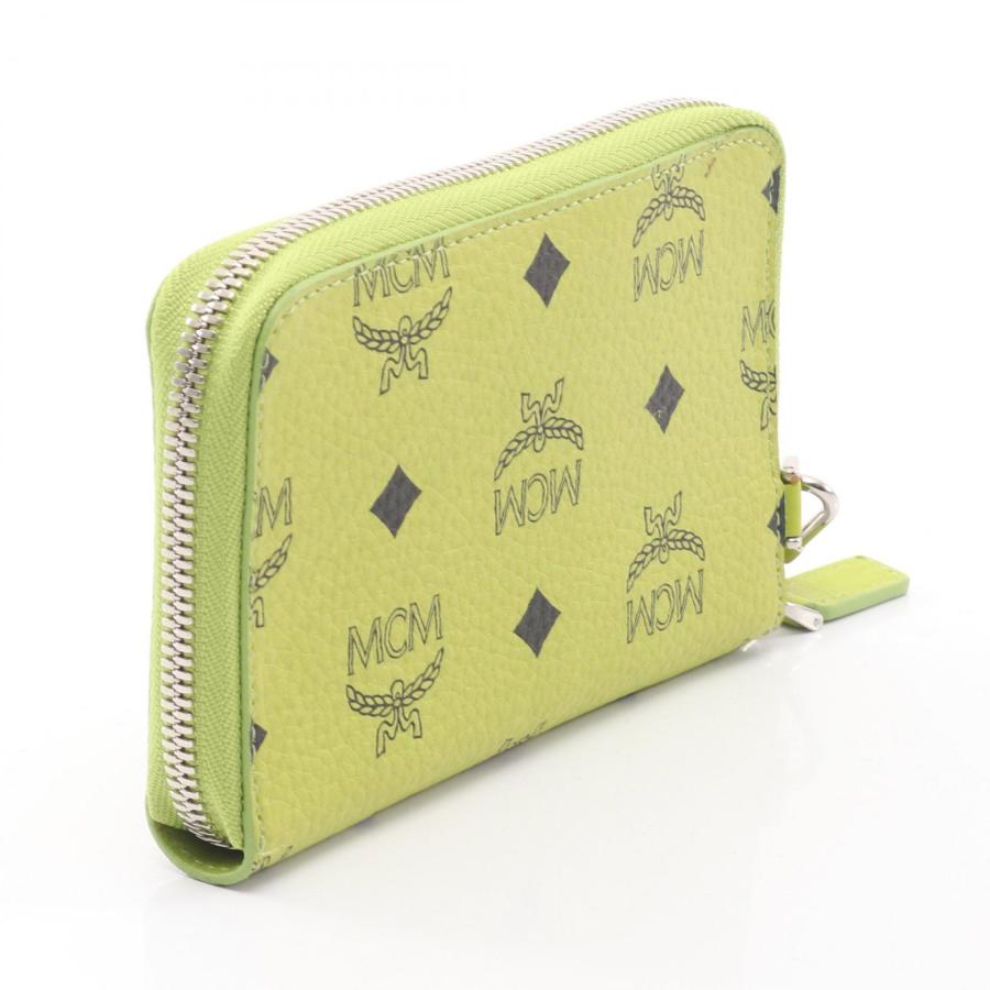 MCM（エムシーエム） ヴィセトス ブランドオフ レザー ラウンド財布