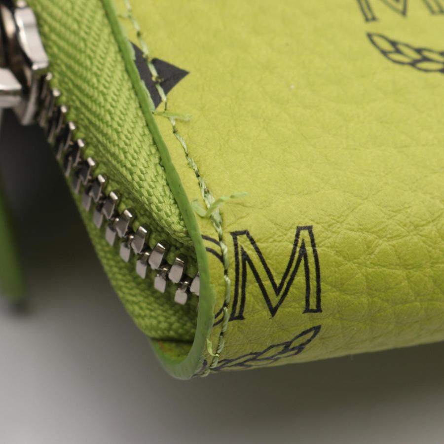 MCM（エムシーエム） ヴィセトス ブランドオフ レザー ラウンド財布