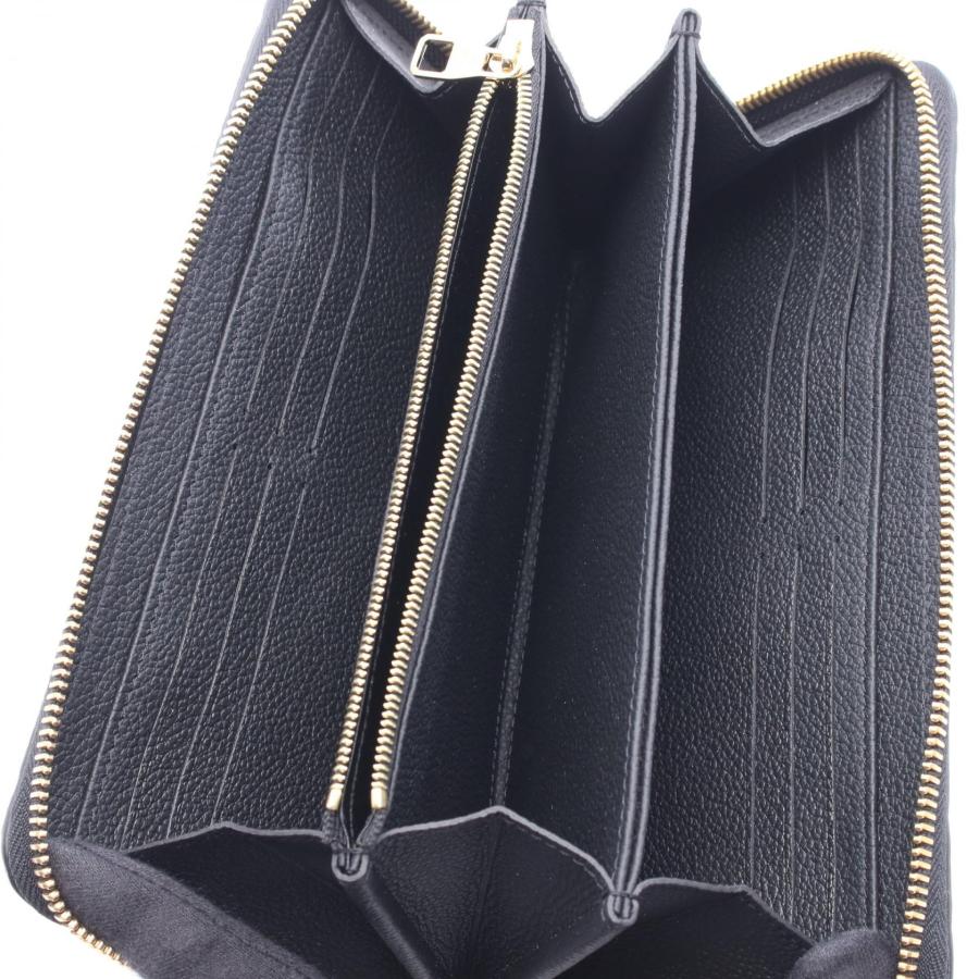 ルイ・ヴィトン LV × TM ジッピーウォレット パンダ ブランドオフ LOUIS VUITTON ラウンド長財布 モノグラム・アンプラント レザー 中古の画像