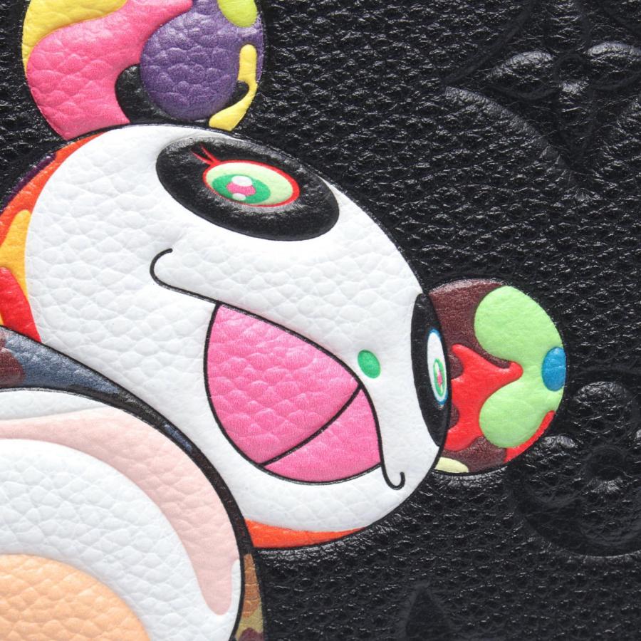 ルイ・ヴィトン LV × TM ジッピーウォレット パンダ ブランドオフ LOUIS VUITTON ラウンド長財布 モノグラム・アンプラント レザー 中古の画像