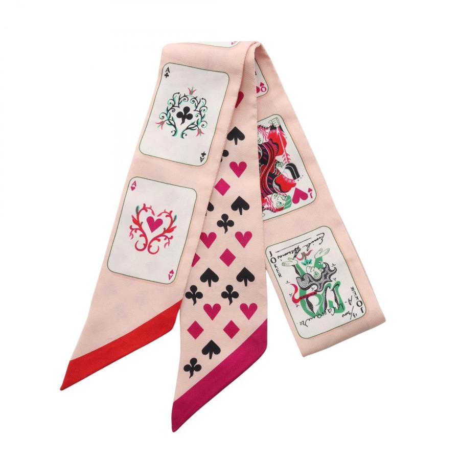 エルメス　Jeu de Cartes ツイリー HERMES（エルメス） ツイリー JEU DE CARTES ブランドオフ シルク