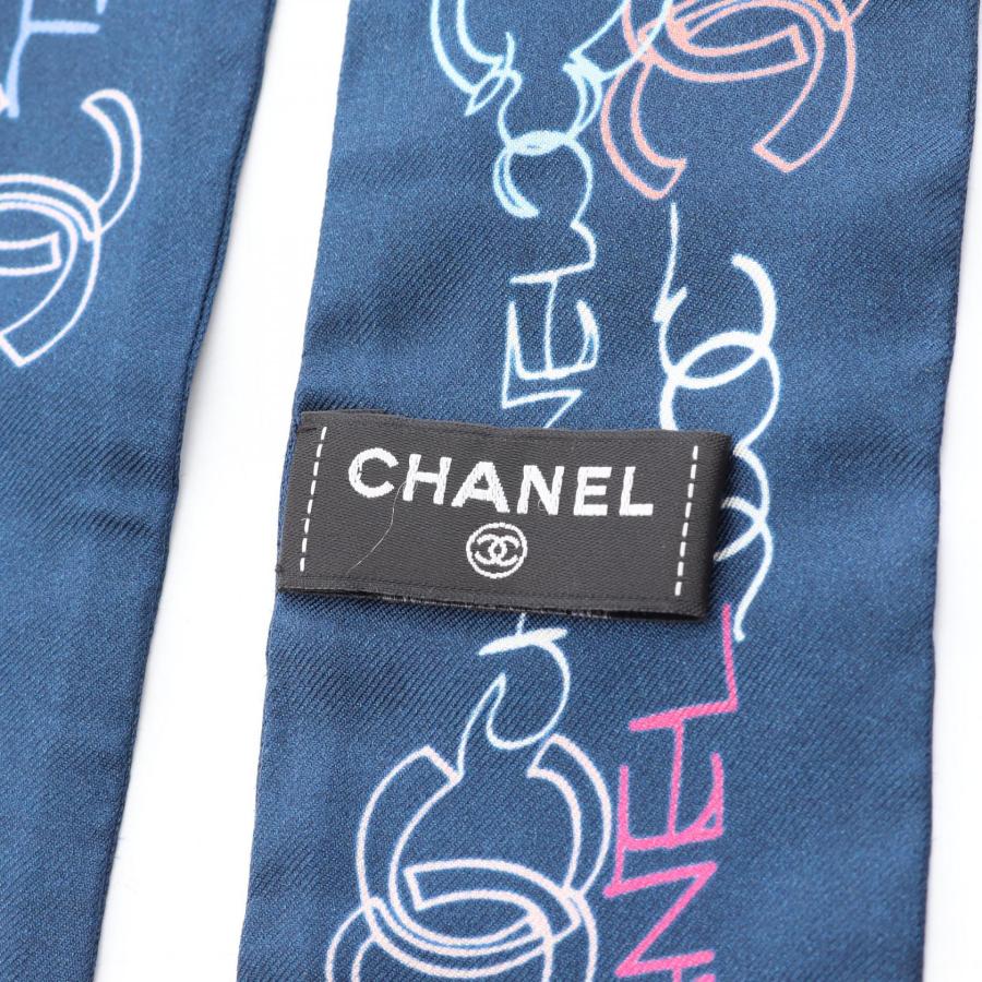 CHANEL（シャネル） ココマーク 総柄 ブランドオフ シルク スカーフ