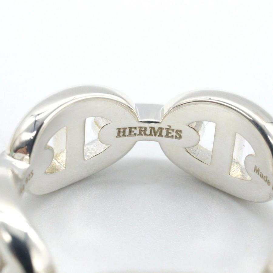 HERMES（エルメス） シェーヌダンクル リング ブランドオフ シルバー