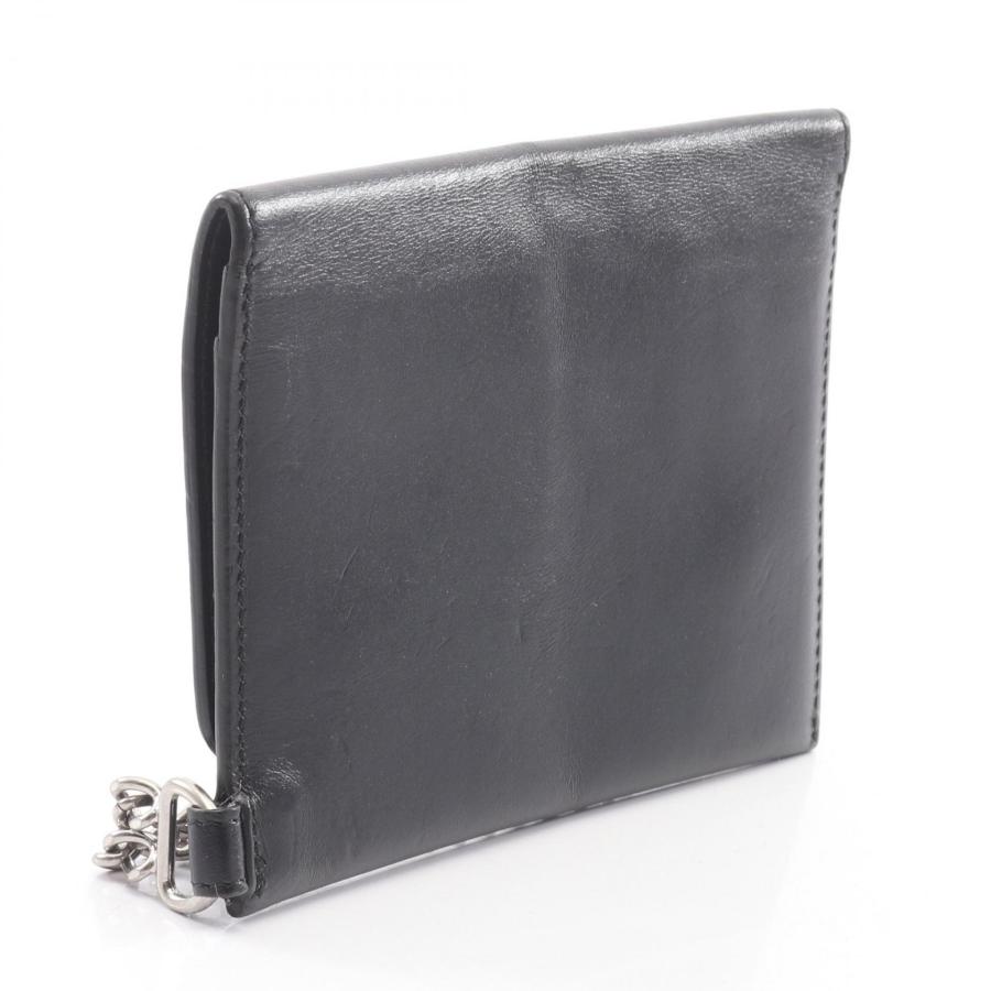 CELINE（セリーヌ） バイカー チェーンウォレット ブランドオフ レザー