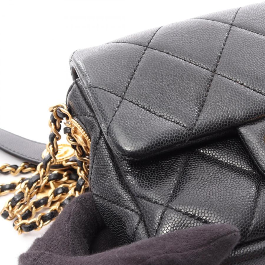 CHANEL（シャネル） マトラッセ ミニフラップ ブランドオフ キャビア 