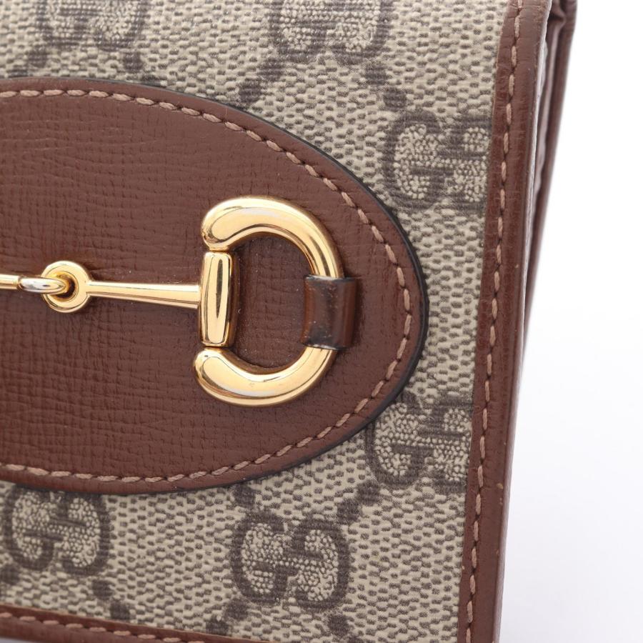 GUCCI（グッチ） ホースビット 1955 GGスプリーム ブランドオフ レザー