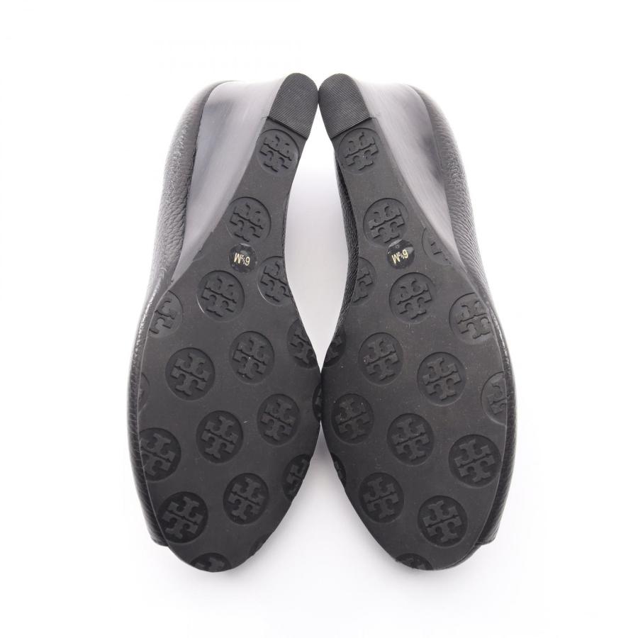 TORY BURCH（トリーバーチ） ロゴ オープントゥ ウェッジソール