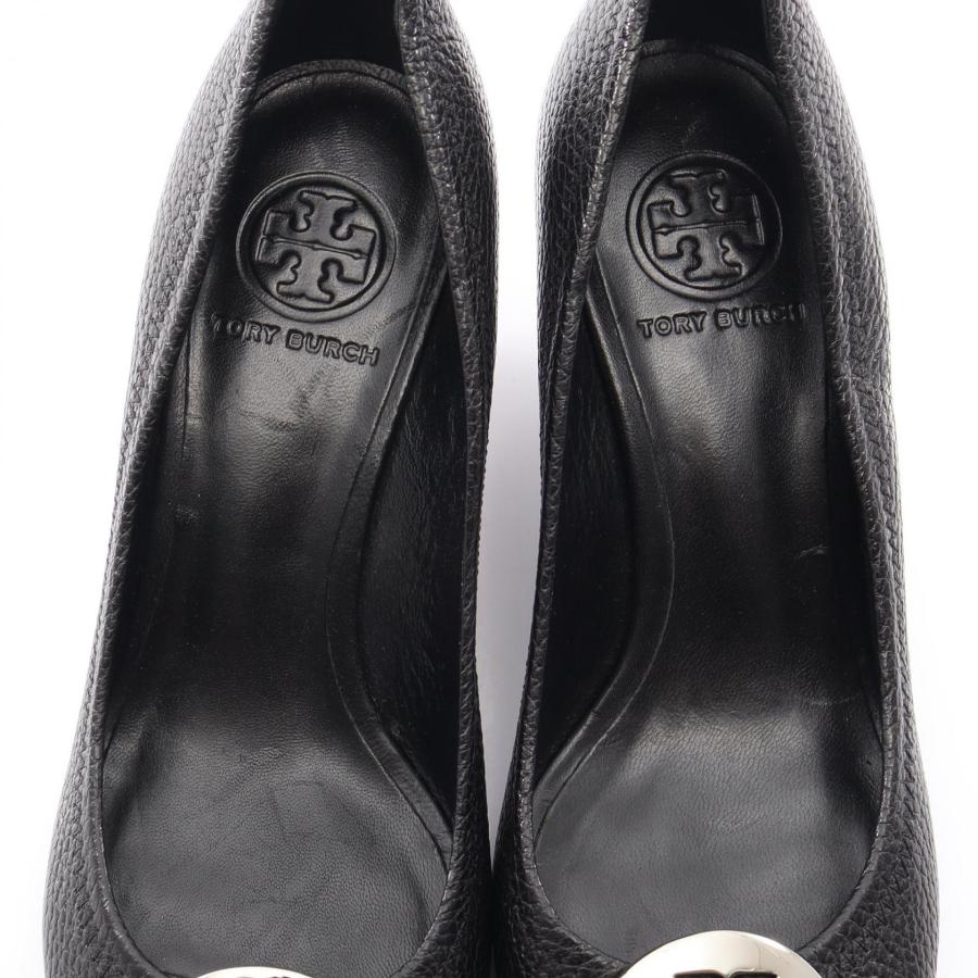 TORY BURCH（トリーバーチ） ロゴ オープントゥ ウェッジソール