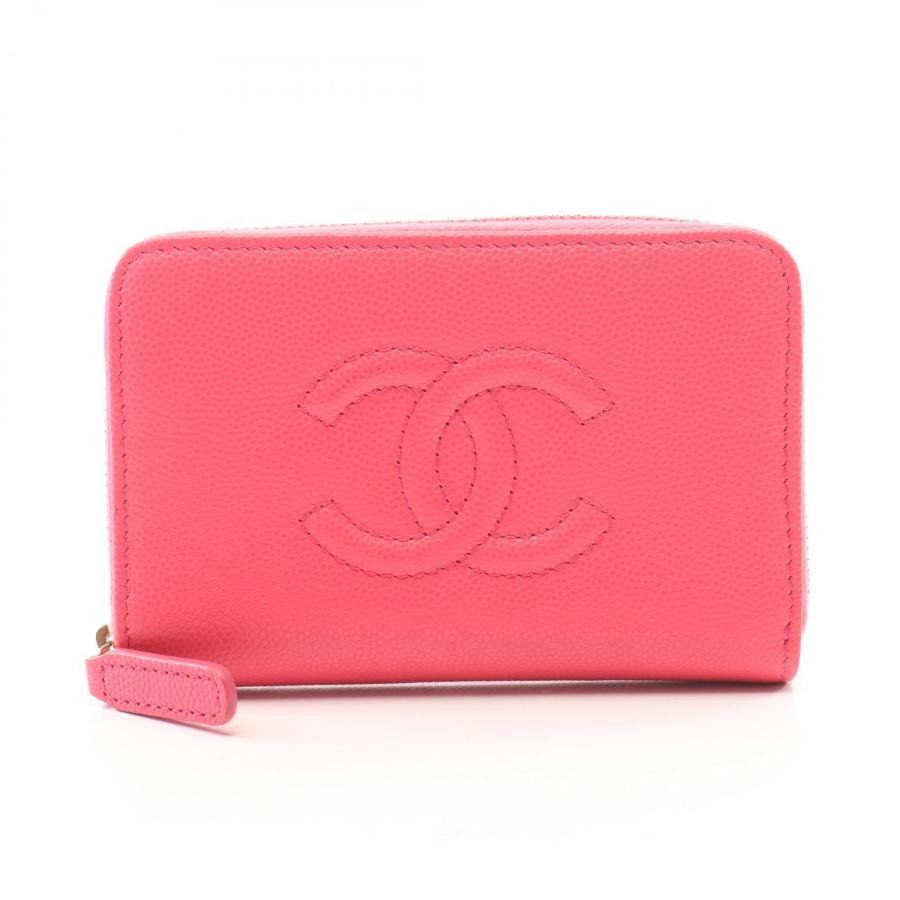 CHANEL（シャネル） ココマーク ブランドオフ キャビアスキン(グレ