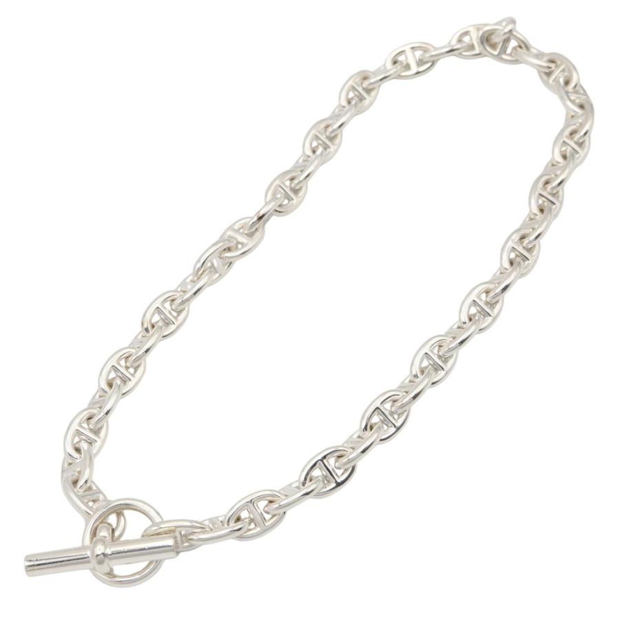 激レアHERMES シェーヌダンクル ネックレス MM 42コマ 未使用 HERMES（エルメス） シェーヌダンクル PM 43コマ ネックレス ブランド