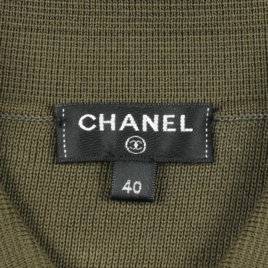 CHANEL（シャネル） ロゴボタン ポロシャツ ブランドオフ コットン
