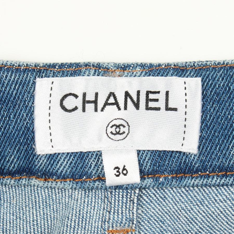 CHANEL（シャネル） ココマークボタン ブランドオフ コットン デニム