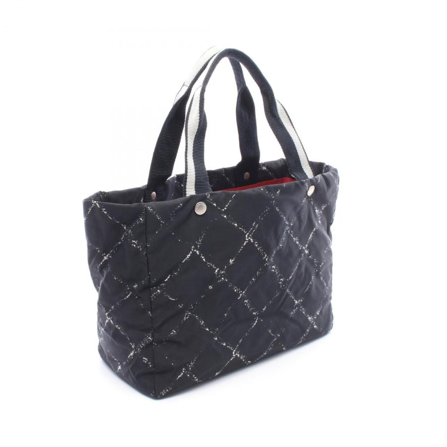 うさ CHANEL旧トラベルラインナイロントートバッグ ブラックシャネル CHANEL（シャネル） 旧トラベルライン ブランドオフ ナイロン トート